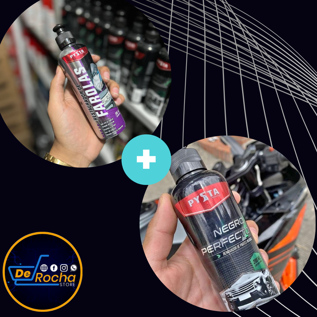 Combo Negro perfecto+ Restaurador farola